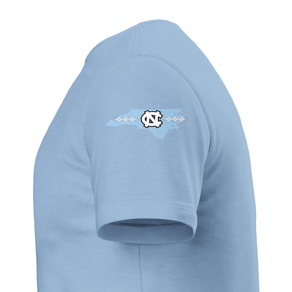 Thumbnail: GO HEELS.Tennis.NC.LtBlu