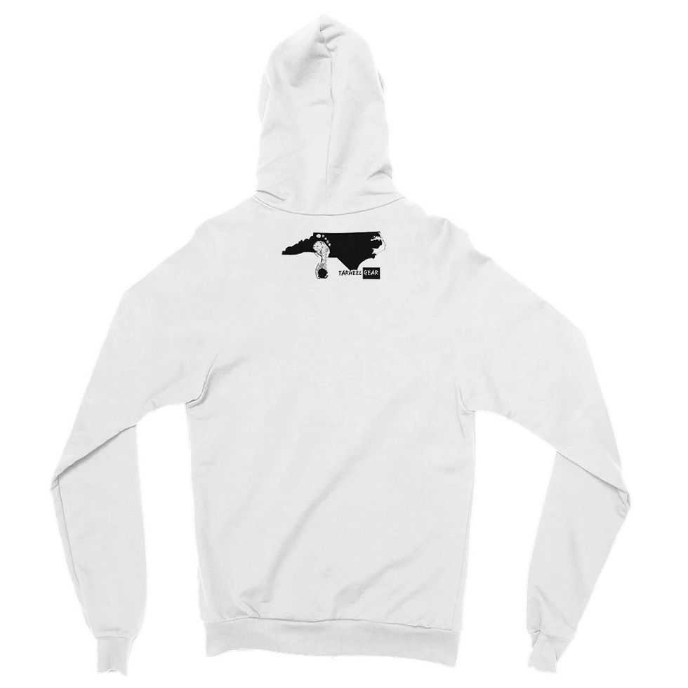Thumbnail: CAROLINA FOOTBALL.GO HEELS.Hoodie.Wht.1