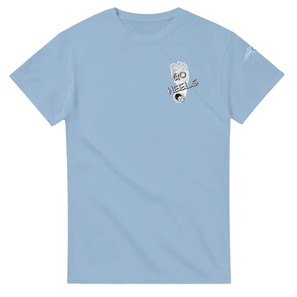 GO HEELS.Tennis.NC.LtBlu