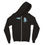Thumbnail: GO HEELS.Tennis.footsole.blk.Classic Unisex Zip Hoodie