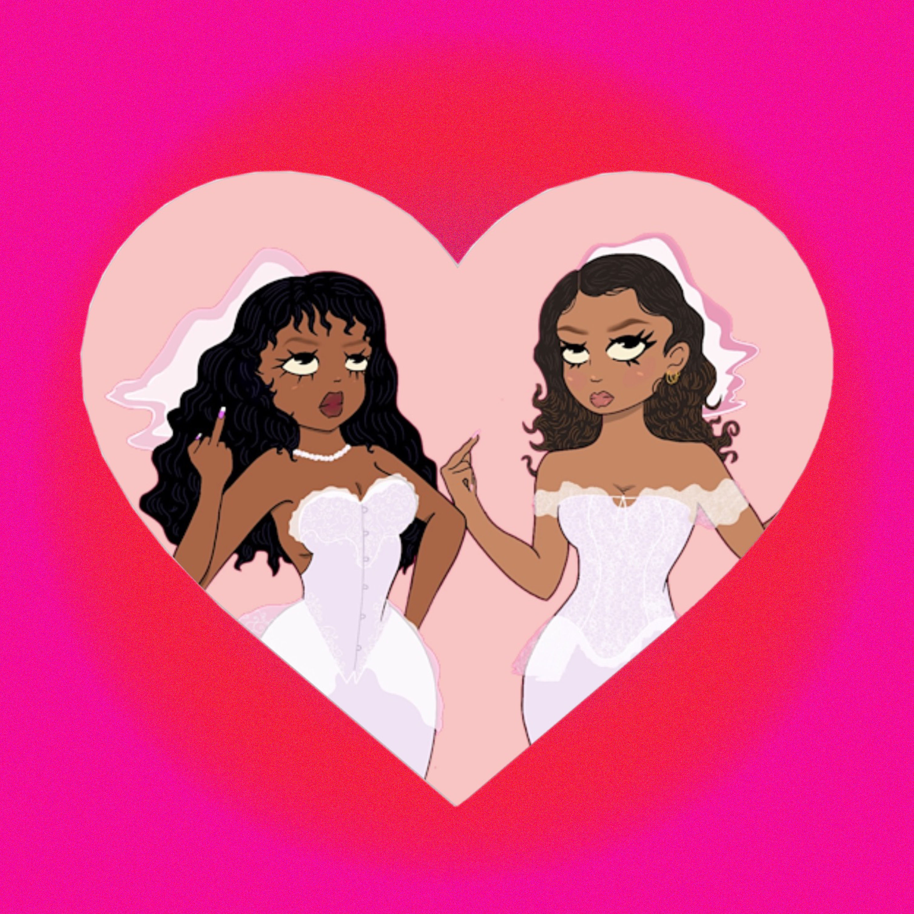 "Trust Issues" Cartoon Sticker