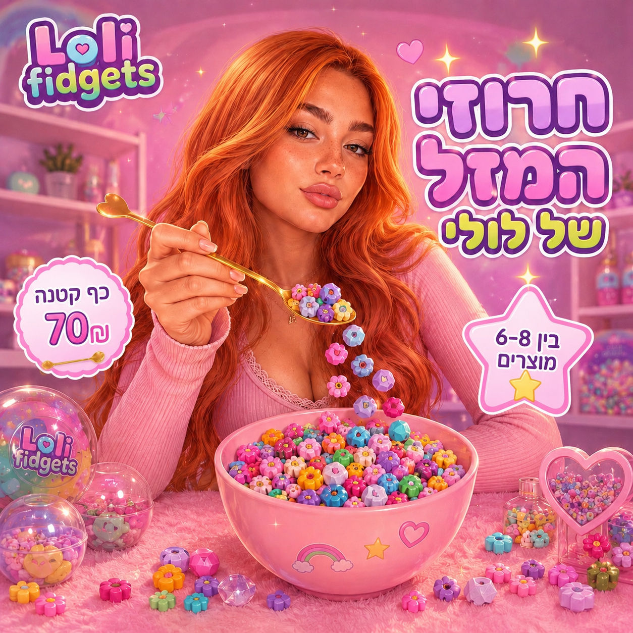 חרוזי המזל של לולי - כף קטנה