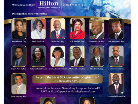 See who's presenting for the National Bar Association Annual Convention?!?!