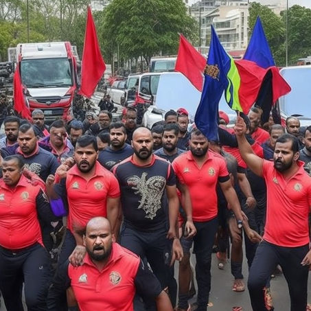 Wrestlers Detained Ahead of March to New Parliament