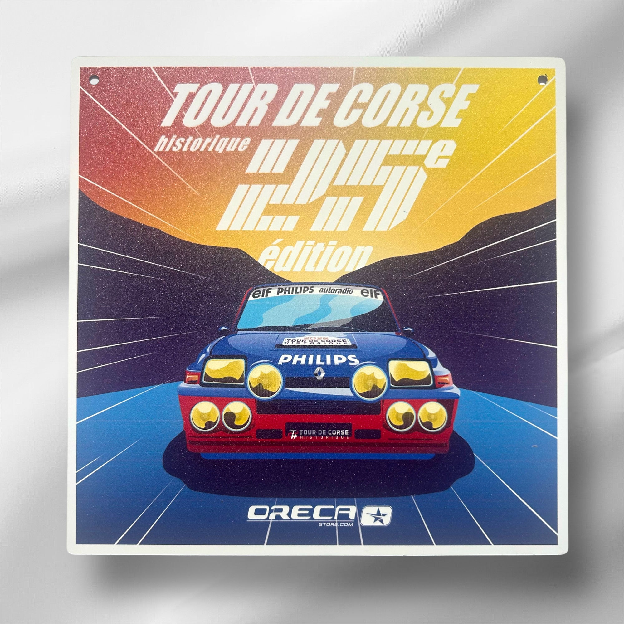 Plaque émaillées TDCH 2025