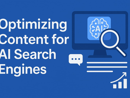 Optimizing content for AI search engines
