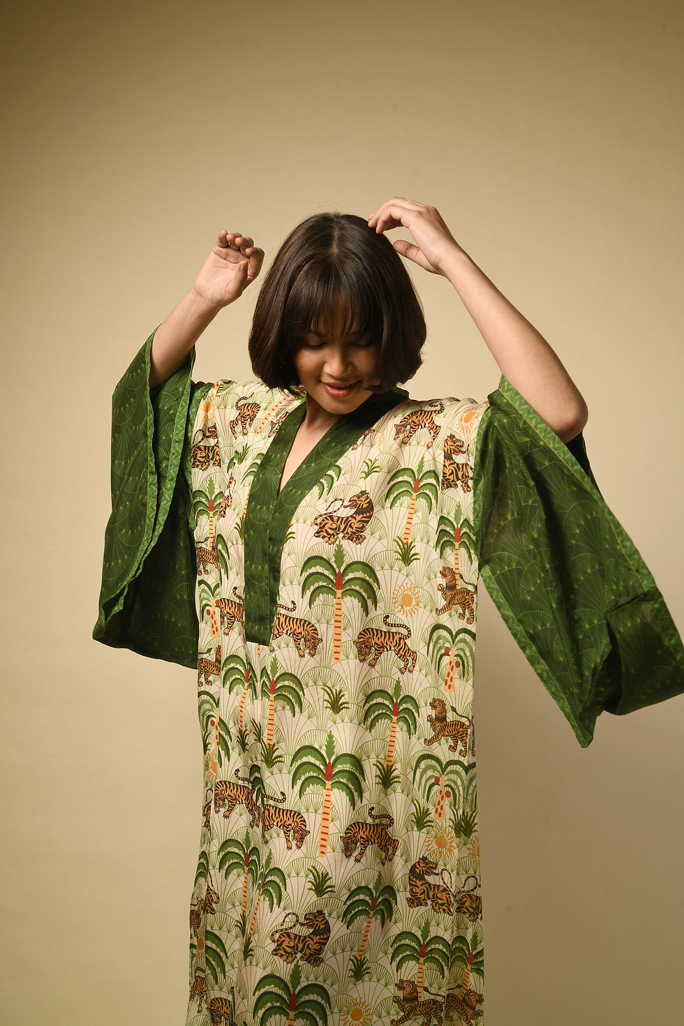 Thumbnail: Kanha Tiger Kaftan