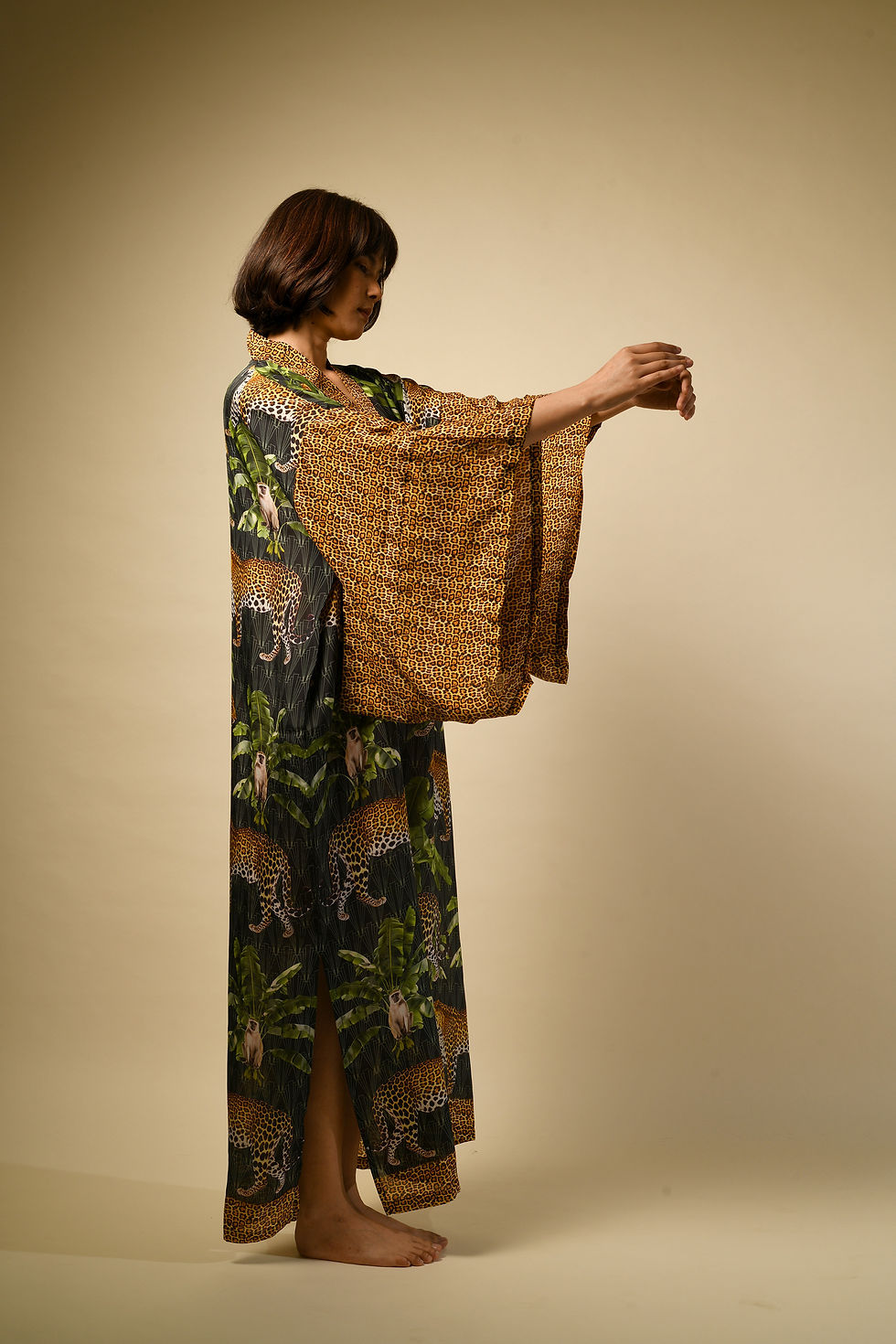 Thumbnail: Panna Leopard Kaftan
