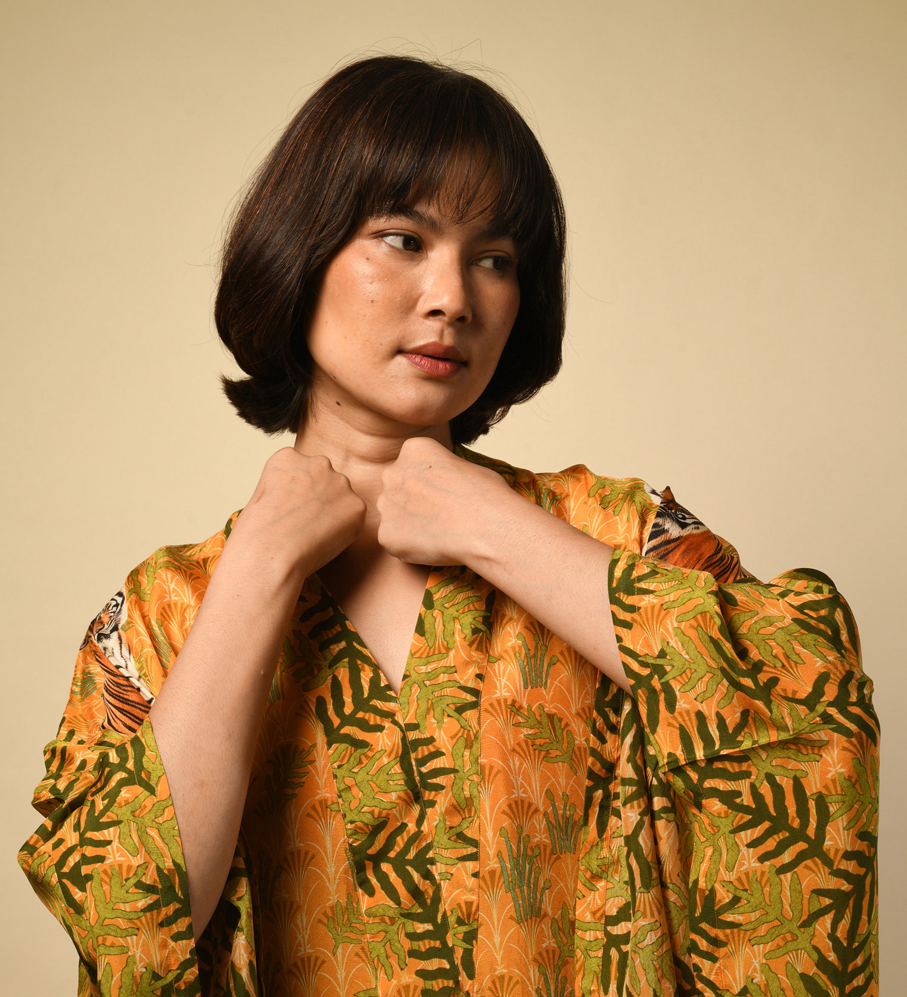 Serengeti Tiger Kaftan