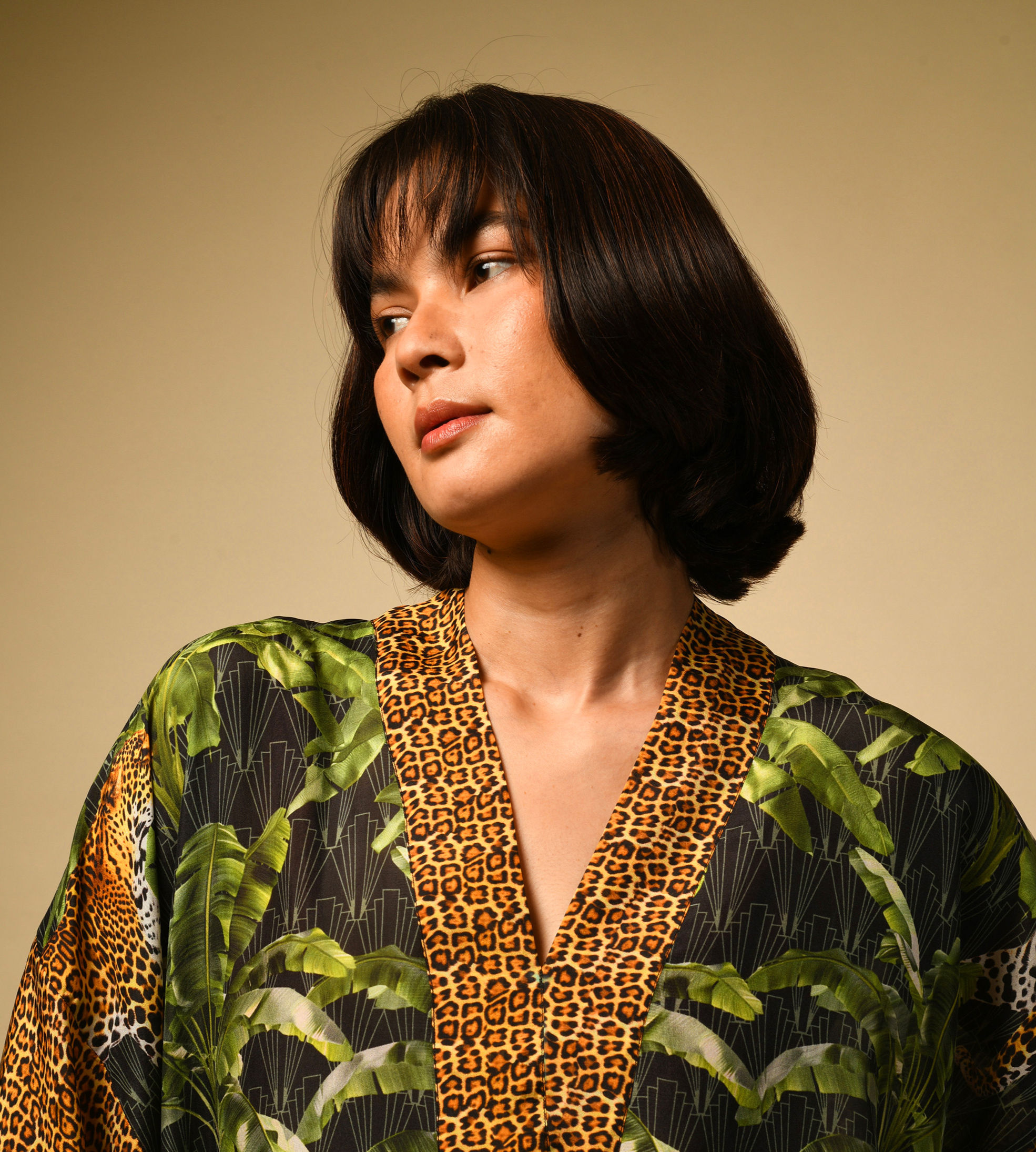 Panna Leopard Kaftan