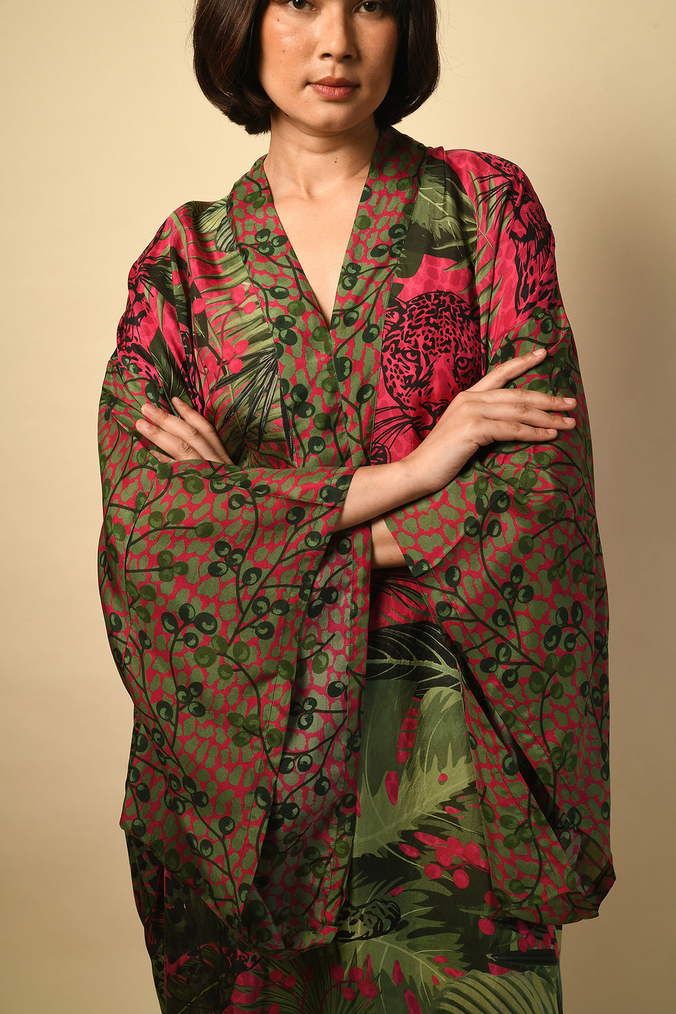 Thumbnail: Kopie Leopard Kaftan