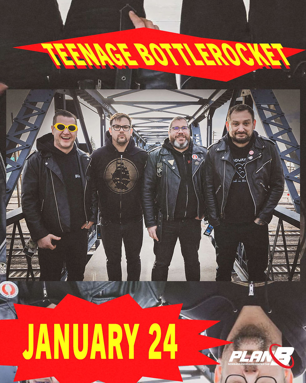 CONCERT: Teenage Bottlerocket (US) + The Haermorrhoids
