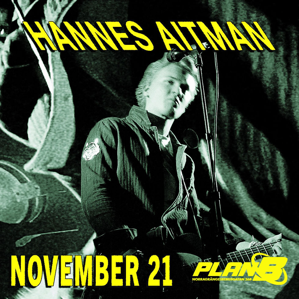 CONCERT: Hannes Aitman
