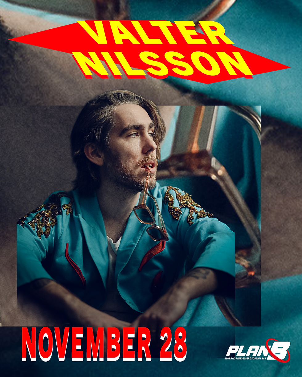 CONCERT: Valter Nilsson