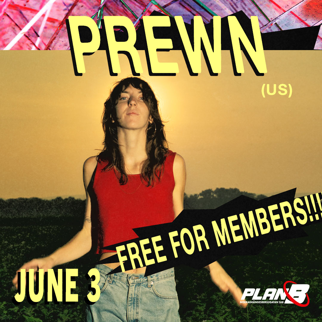 CONCERT: Prewn (US) - FREE FOR MEMBERS