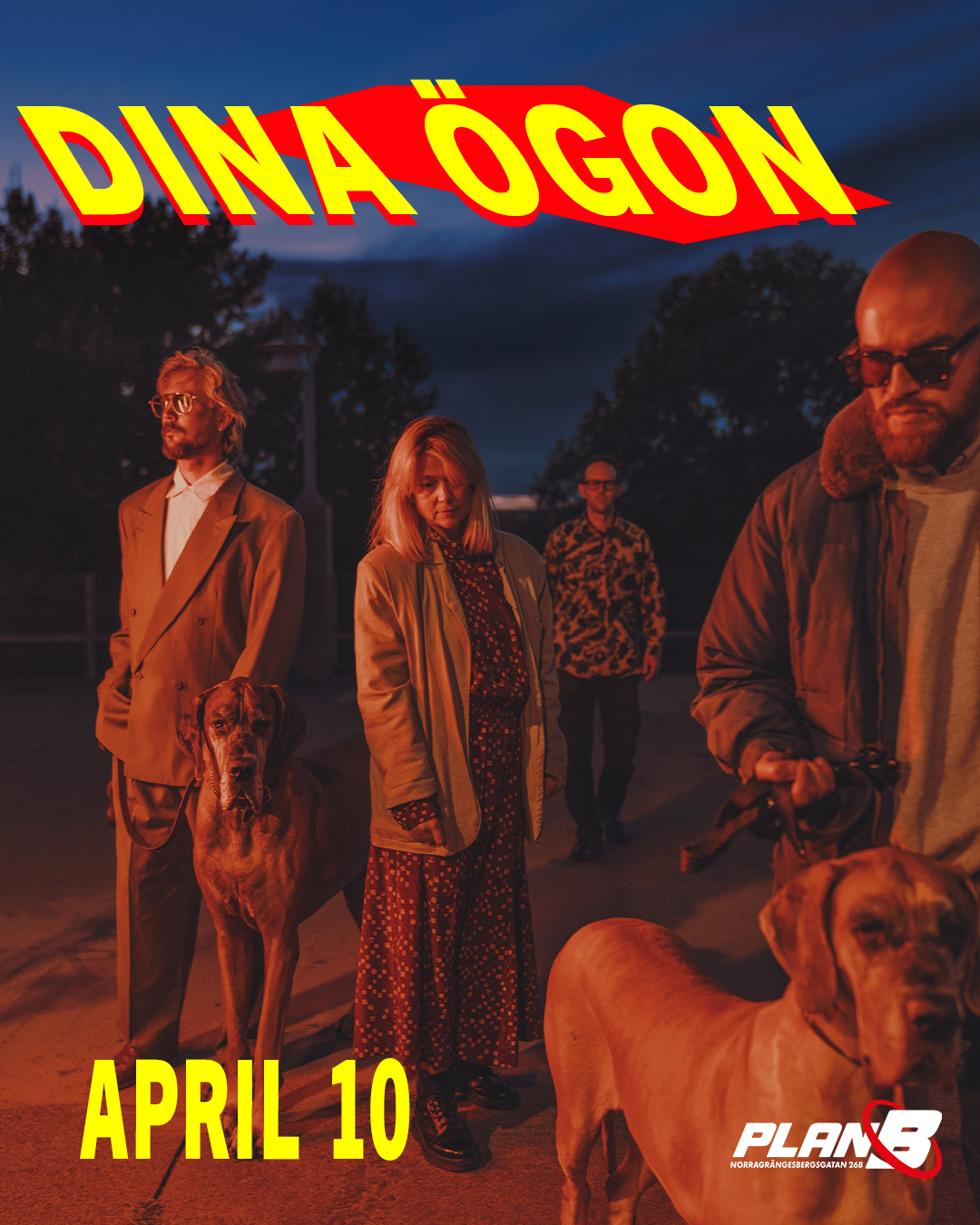 CONCERT: Dina Ögon [FEW TICKETS]