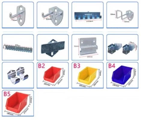Thumbnail: Heavy Duty Tool Cabinet Hardware Workshop Tools Storage Cabinet