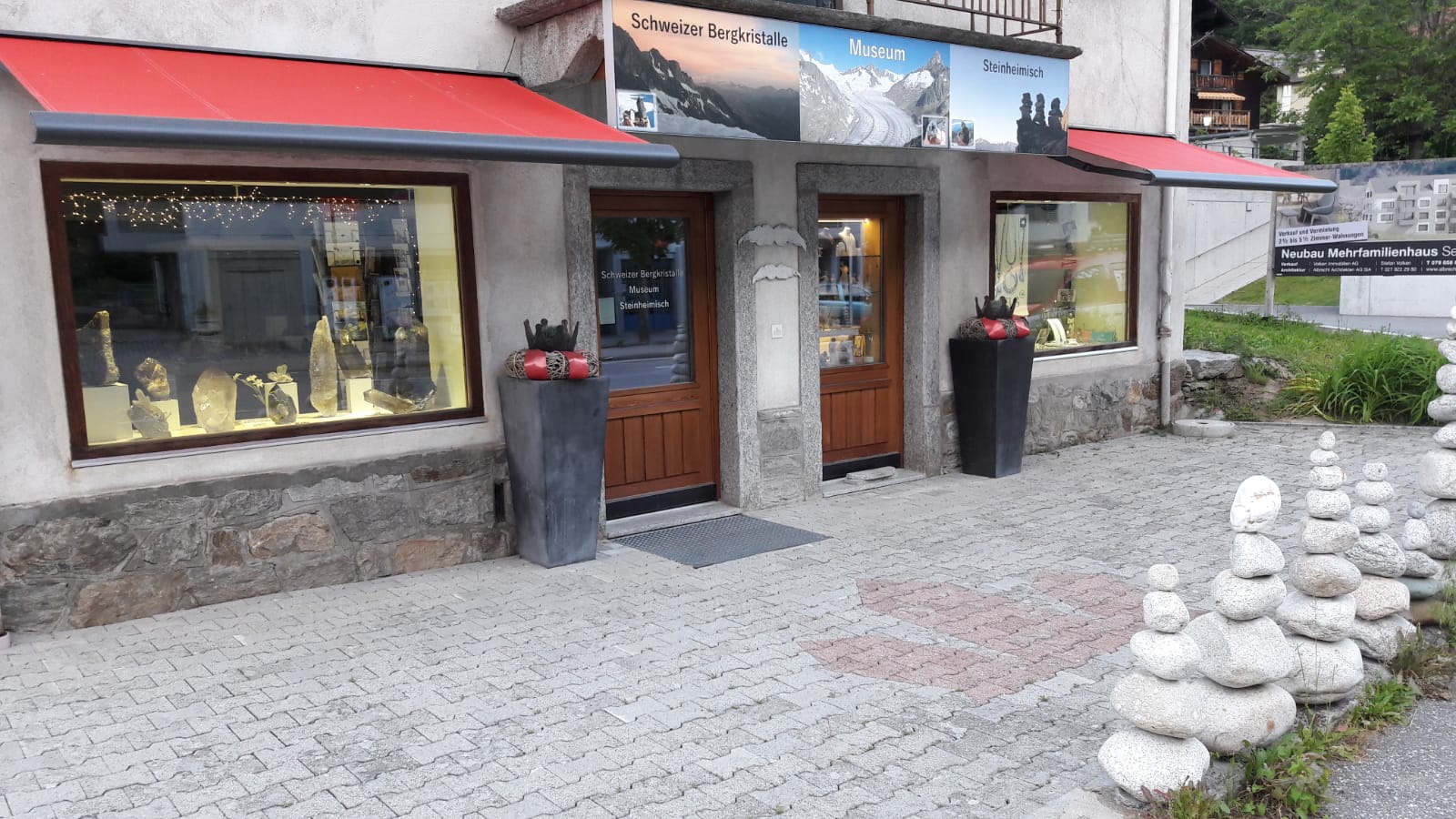 Schweizerbergkristalle und Schweizer Strahler Museum Wallis