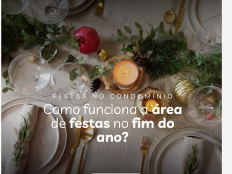 Festas no condomínio: Como funciona a área de festas no fim do ano?