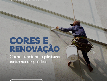 Cores e Renovação: Como Funciona a Pintura Externa de Prédios