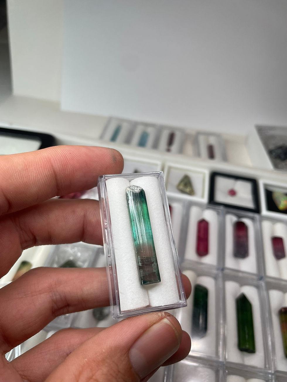 Thumbnail: Old stock Papra mine Tourmaline