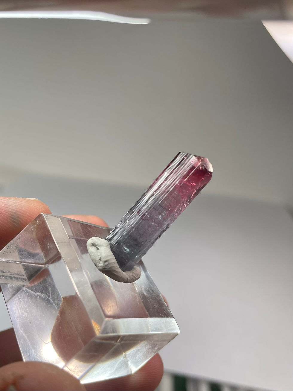 Thumbnail: Rubellite Tourmaline Crystal (Cruzeiro) 4.55g