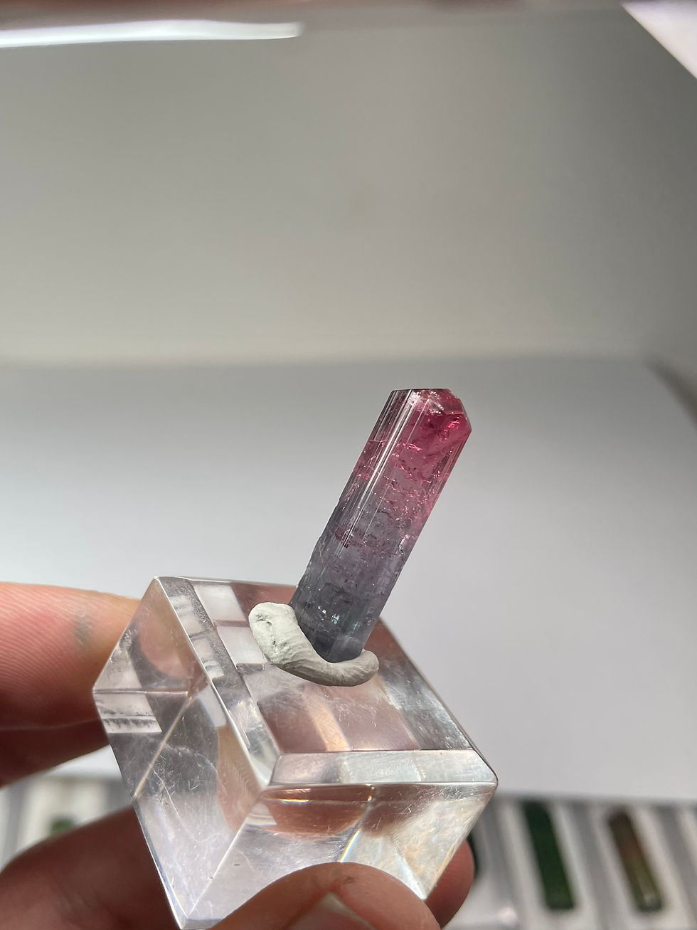 Thumbnail: Rubellite Tourmaline Crystal (Cruzeiro) 4.55g