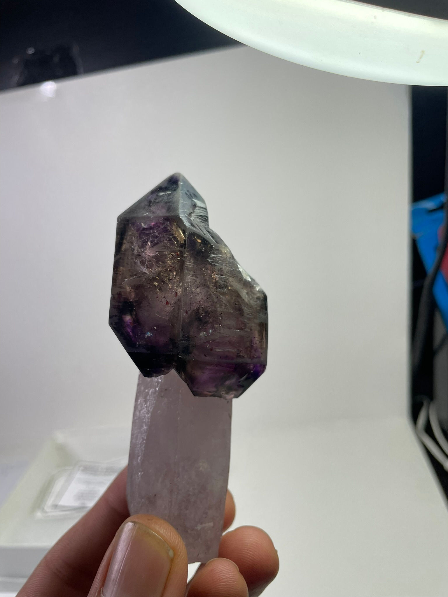 Large amethyst scepter from Zimbabwe