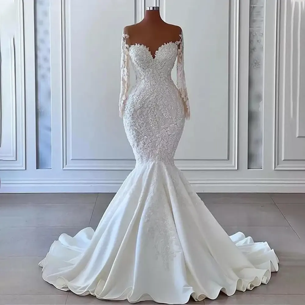 The Sophia Illusion Mermaid Gown