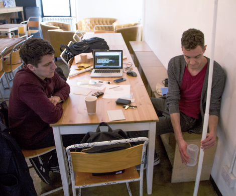 discussing the prototype
