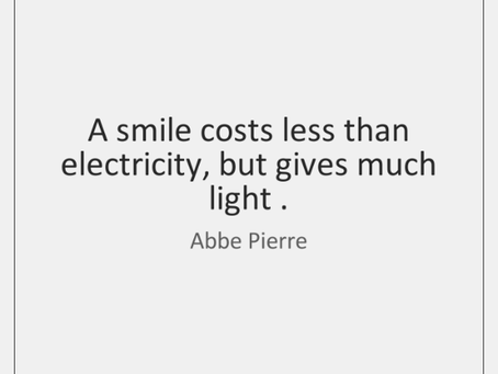 Do we need a reason to smile?