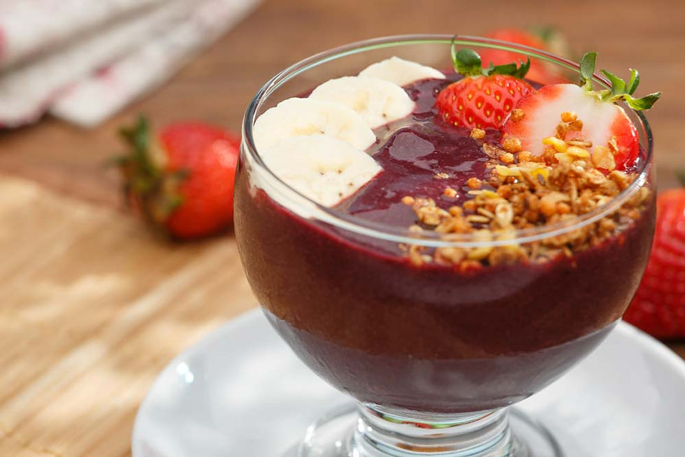 Bowl de Açaí com Frutas