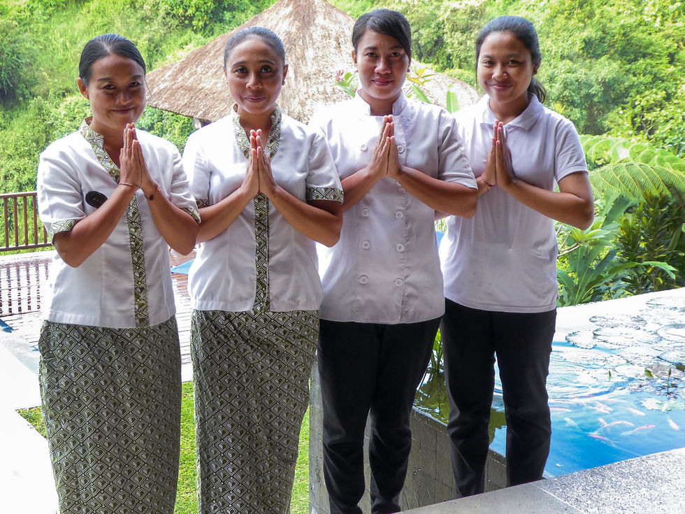 Amori Villas staff is amazing.
