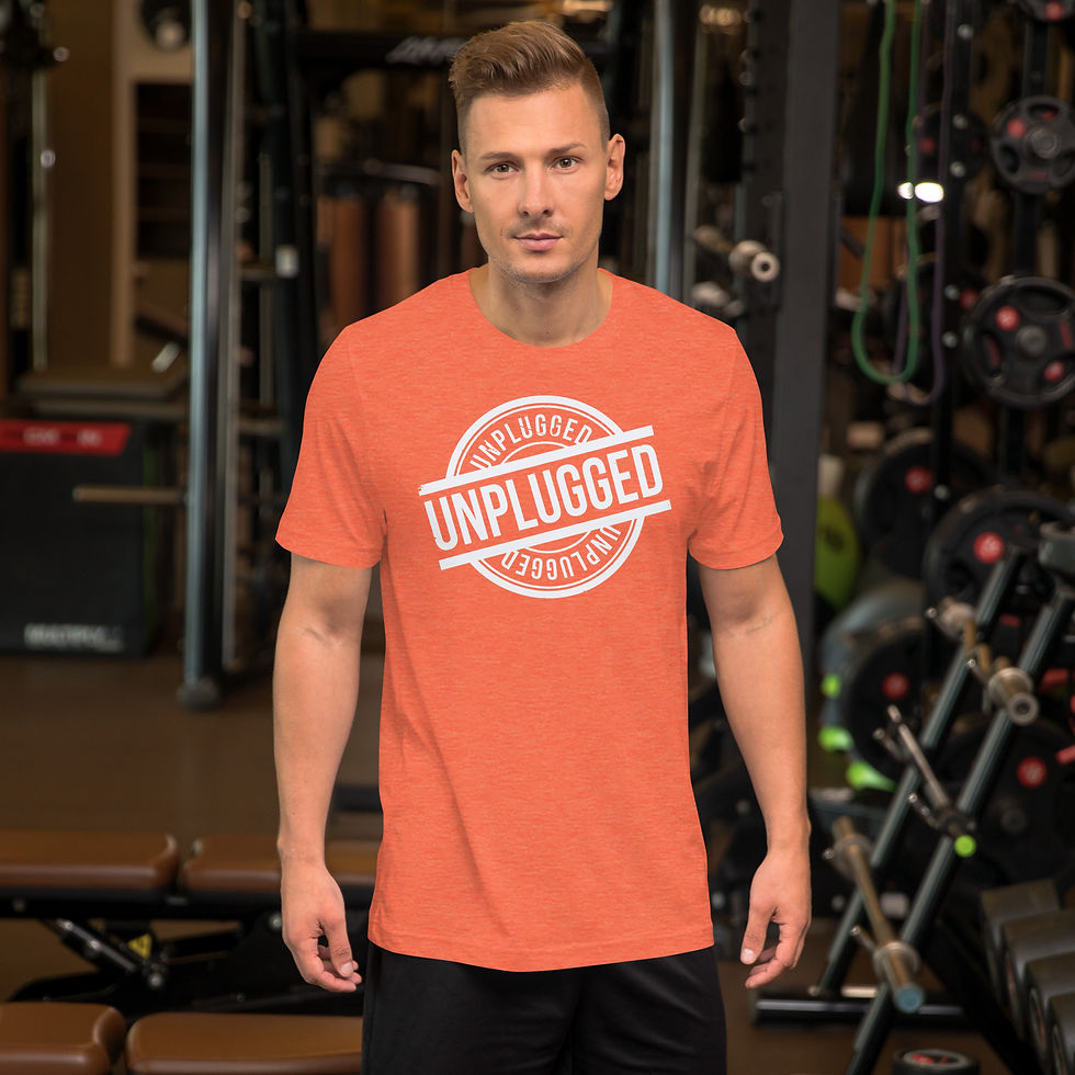 Thumbnail: orange Unisex t-shirt front view