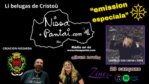 Zine sur Radio Nissa Pantai pour présenter le double album "Cantar la vida cantar l'esper"