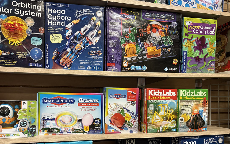 Options for STEM discovery and play