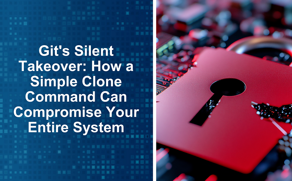 Git's Silent Takeover: How a Simple Clone Command Can Compromise Your Entire System