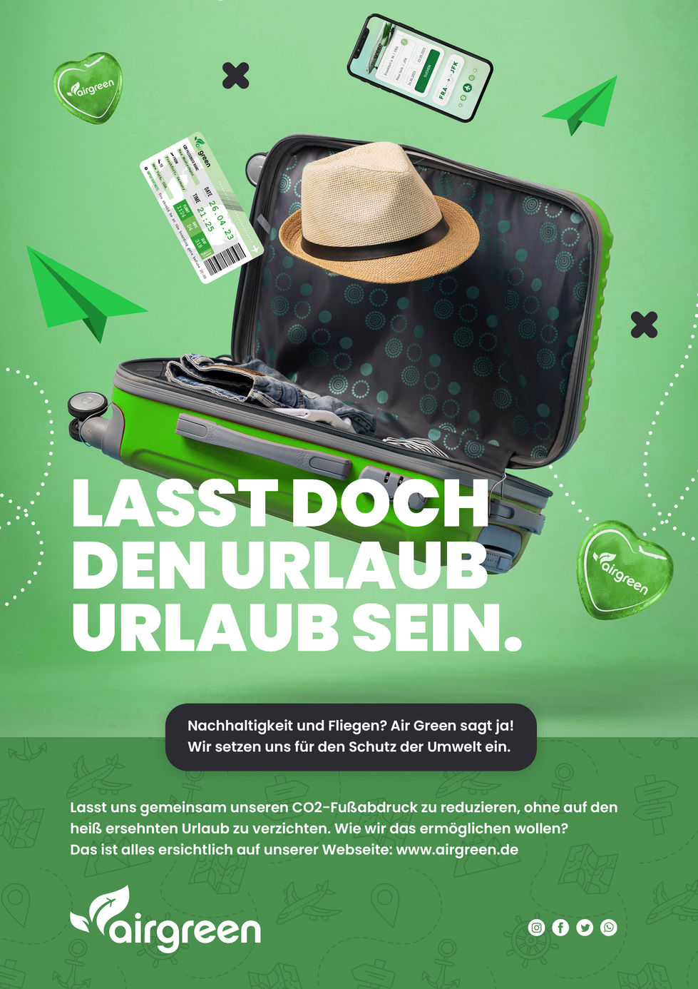 Allgemeines Plakat AirGreen