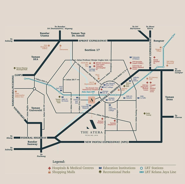 LRT Line Map