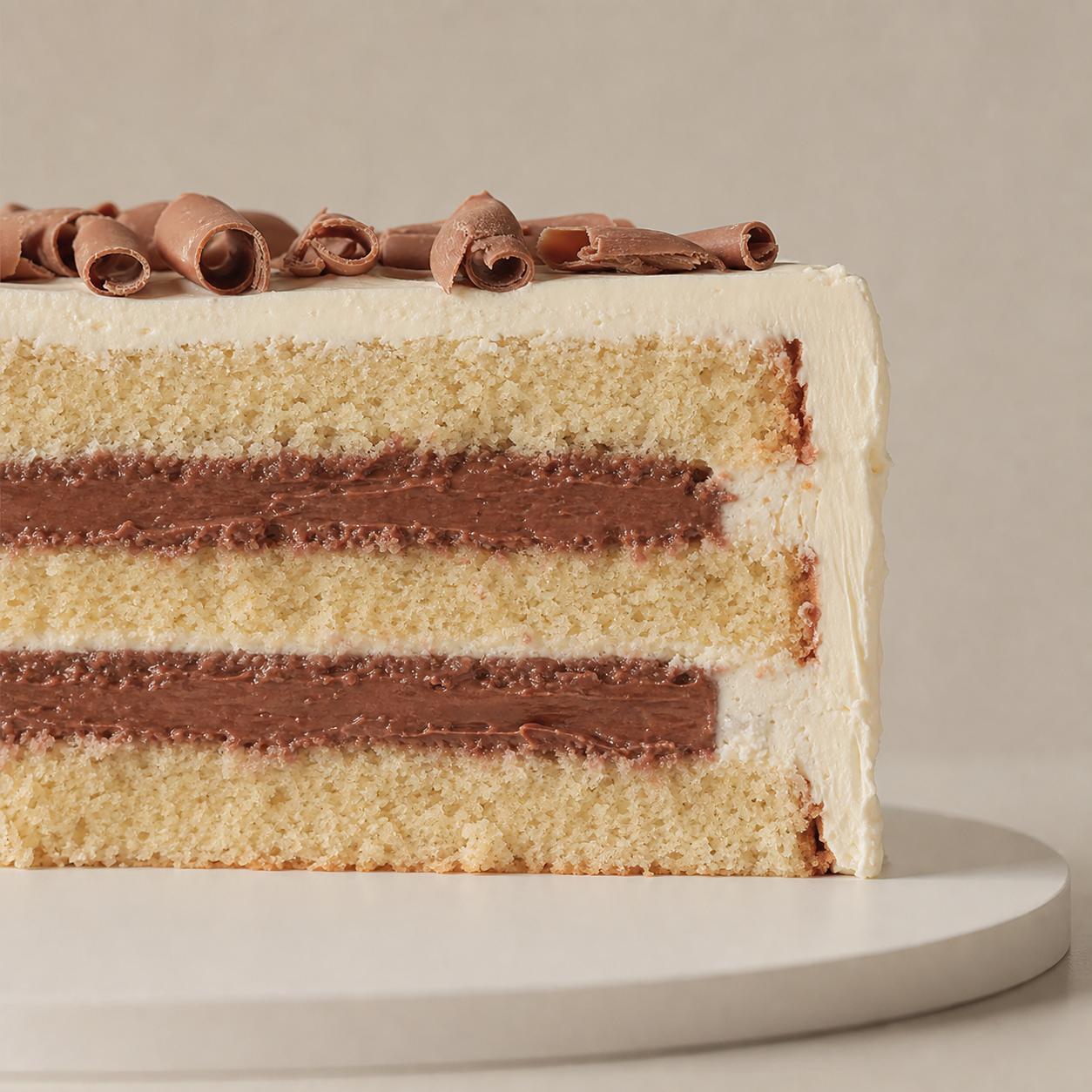 Milk chocolate cake filling