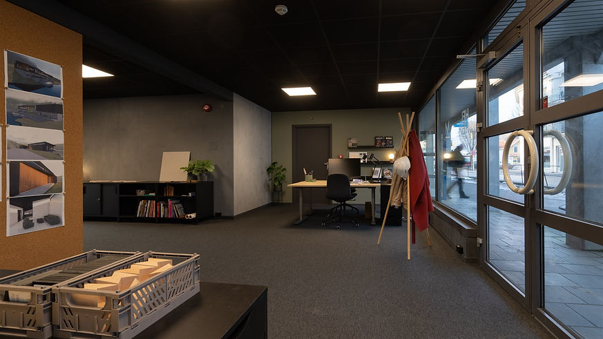 Oversiktsbilde av Dybel kontorkollektiv