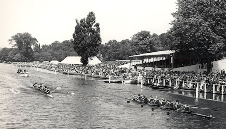 Henley England Princess Elizabeth Cup 1975 Bob Walker, Will Stewart, Michael Pos, Richard
