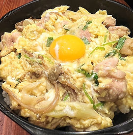 テイクアウトの奥久慈しゃも親子重