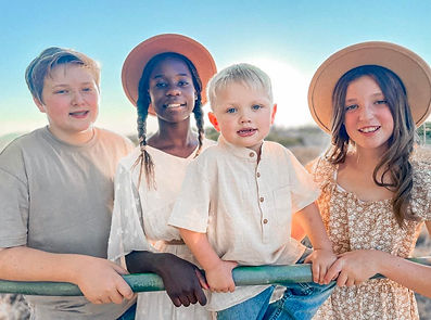Coach Candi's four children.