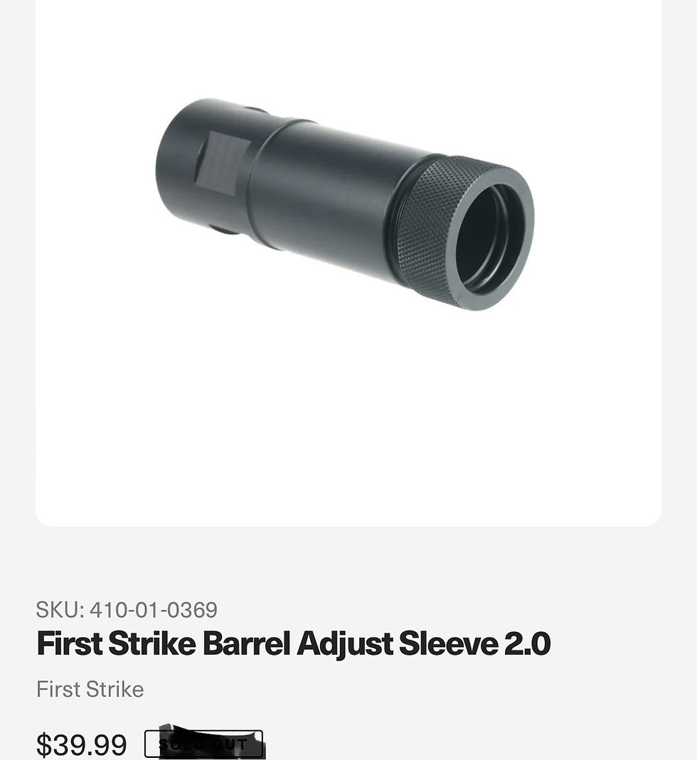Adjustable barrel sleeve