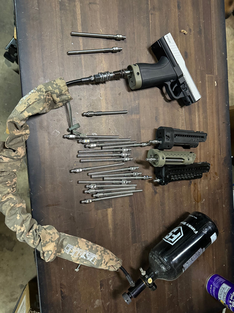 Thumbnail: Hpa adapter installed in mag