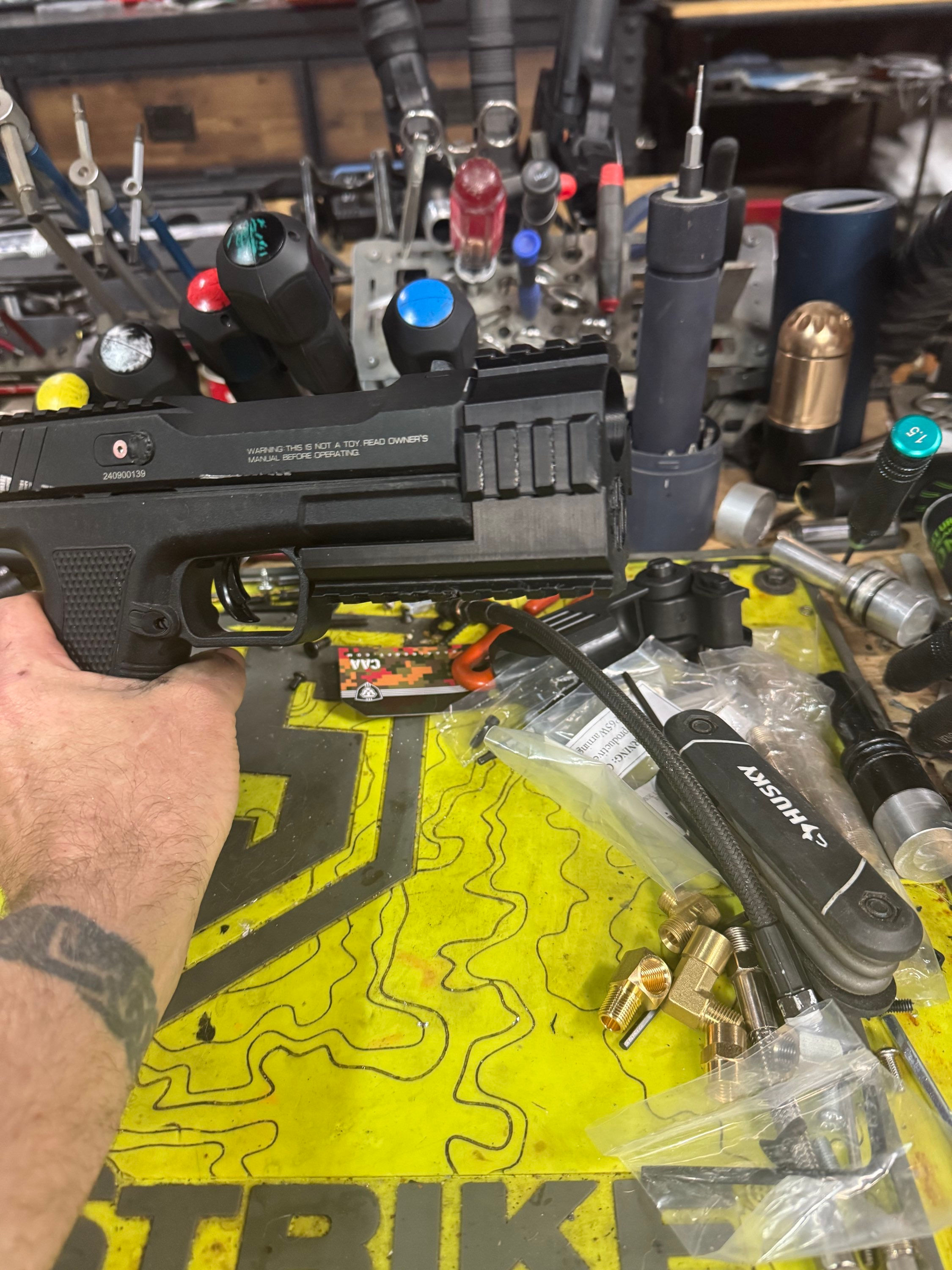 X-68 carbine compensator