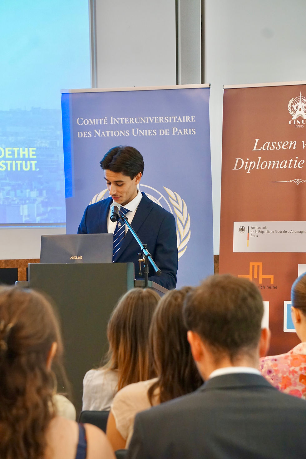 Éric ARNAUD Président du Comité Interneruniversitaire des Nations Unies de Paris - CINUP 2025-2026