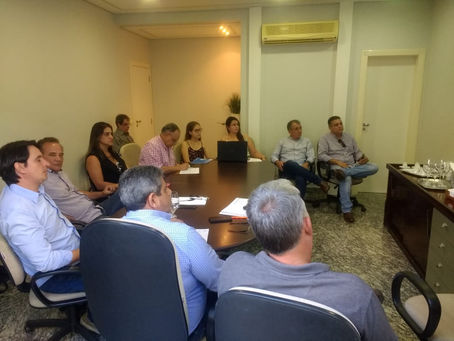 Reunião da diretoria de Março