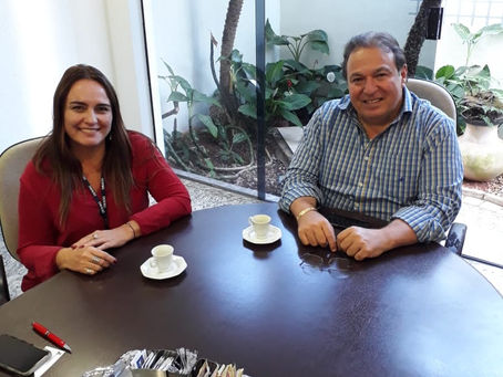 Presidente do Settrim se reúne com DER/MG